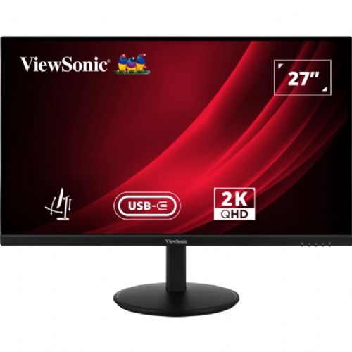 Monitor Viewsonic VG2709-2K-MHDU-2, 68,6cm (27"), 2560 x 1440 QHD, 16:9, IPS, 350 cd/m2, 4ms, črna