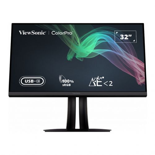 Monitor Viewsonic VP3256-4K 81,3 cm (32"), 3840 x 2160 (4K UHD), IPS, 350 cd/m2, 5ms, 16:9 HDMI, USB-C, DP