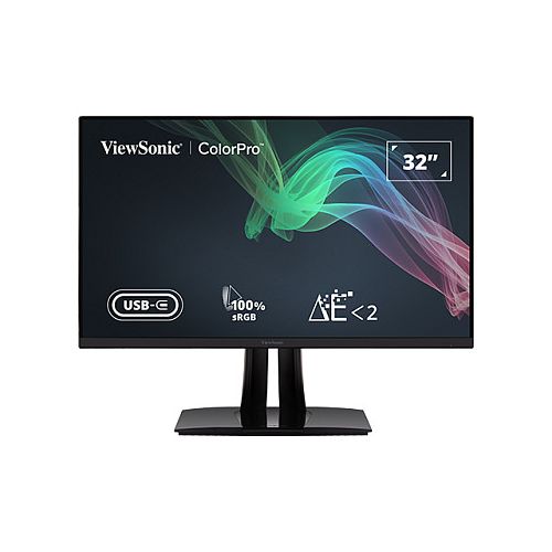 Monitor Viewsonic VP3256-4K 81,3 cm (32"), 3840 x 2160 (4K UHD), IPS, 350 cd/m2, 5ms, 16:9 HDMI, USB-C, DP