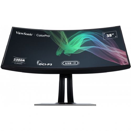Monitor Viewsonic VP3881A , 95,3cm (38"), 3840 x 1600, QHD+, 21:9, IPS, 300 cd/m2,5 ms, črna