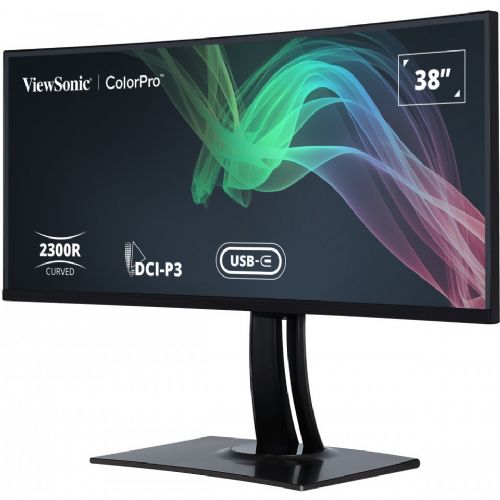 Monitor Viewsonic VP3881A , 95,3cm (38"), 3840 x 1600, QHD+, 21:9, IPS, 300 cd/m2,5 ms, črna