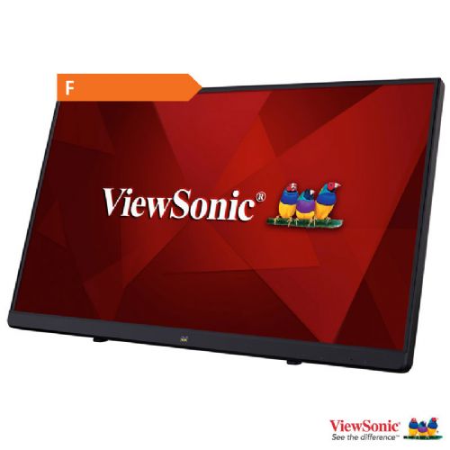 ViewSonic TD2230 monitor osjetljiv na dodir, 54,61 cm (21,5"), FHD (1920 x 1080), IPS, 5 ms, 200 cd/m2, 60 Hz, HDMI, USB, DisplayPort, VGA, crni