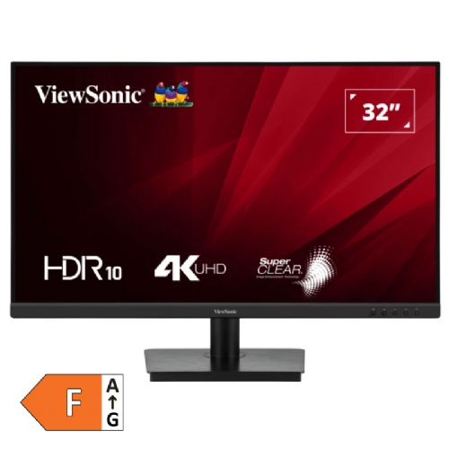 Monitor VIEWSONIC VA3208-4K-HD 81,28 cm (32") 4K UHD VA HDR10 HDMI/DP monitor
