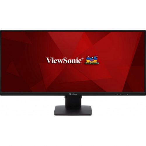 Monitor ViewSonic VA3456-MHDJ, 86,4 cm (34"), 3440x1440 (QHD), 21 : 9, UWQHD, IPS, HDR10, 4 ms, 75 Hz, 2 x HDMI, DP, zvočnik, črn