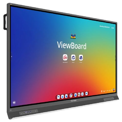 Interaktivni zaslon ViewSonic ViewBoard IFP7553, 190,5 cm (75"), UHD, na dotik, USB-C