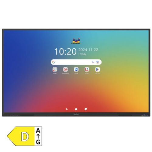 Interaktivni monitor VIEWSONIC ViewBoard IFP8635-1-1C 218,44cm (86") UHD TFT Android EDLA zvočniki na dotik