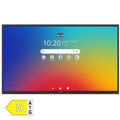 Interaktivni monitor VIEWSONIC ViewBoard IFP9841-1-1C 248,9cm (98") UHD TFT Android EDLA zvočniki 8xMIC na dotik