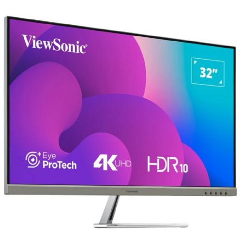 Monitor ViewSonic VX3276-4K-MHD-2, 81,3 cm (32"), UHD, VA, DP/HDMI, HDR10, zvočniki