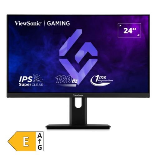 Monitor VIEWSONIC XG24G1 60,45 cm (23,8") FHD 180Hz HDR10 IPS HDMI/DP