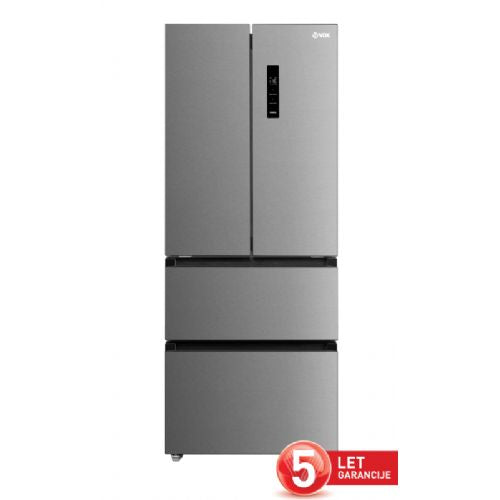 2-vratni hladilnik s predali VOX MD 5230 X E, 244L + 147 L, No-frost tehnologija, inox barve
