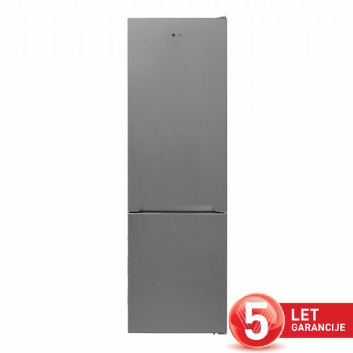 Hladilnik z zamrzovalnikom VOX NF 3830 IX E, 367l, no-frost, inox