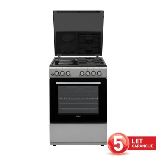 VOX kombinirani štednjak GHT 6225 S (2x plin, 2x struja), 60 x 85 x 60 cm