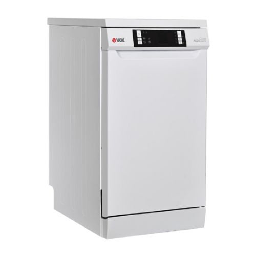 Vox LC 10A1CT3E Samostojeća perilica posuđa, Klasa E, 10 mjesta, 4 programa, Turbo sušenje, 44,8 x 85 x 59,8 cm, bijela