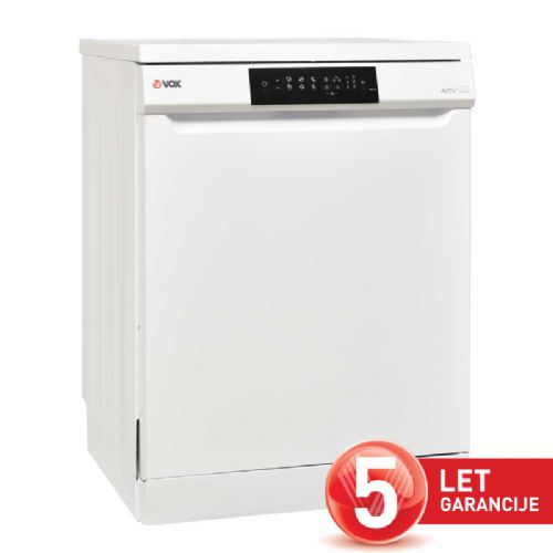 Vox LC 12A15B E samostojeća perilica posuđa, klasa E, 12 mjesta, 6 programa, zaslon, 59,8 x 85 x 59,8 cm, bijela