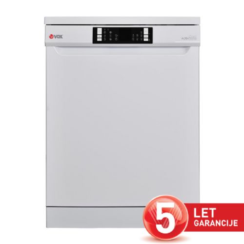 Prostostoječi pomivalni stroj Vox LCI 13A24TQ3D, razred D, 13 pogrinjkov, AquaStop, AutoDoor, inverter