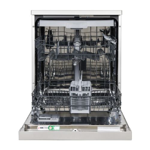 Samostojeća perilica posuđa Vox LCS 13A15Y3D, klasa D, 13 mjesta, 6 programa, AutoDoor, siva