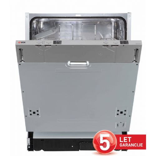 Vgradni pomivalni stroj VOX GSI12WQ1 E erergijski razred E, 12 pogrinjkov, 4 programi