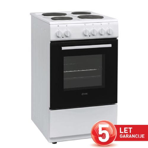 Štedilnik VOX EHB 500 WBF (4x elektrika)