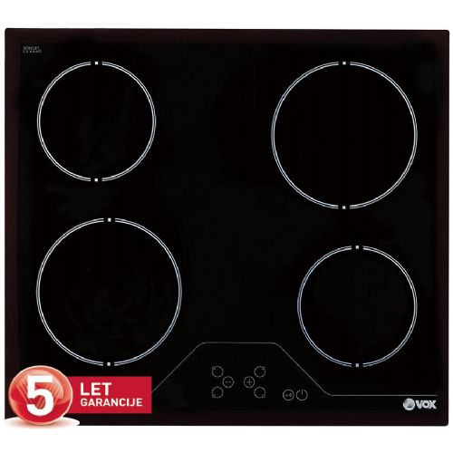 Steklokeramična kuhalna plošča Vox EBC 400 DB