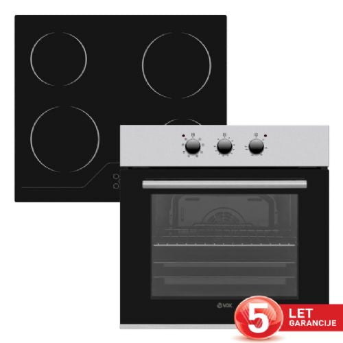 VOX ugradbeni set ploče za kuhanje i pećnice SET2111401