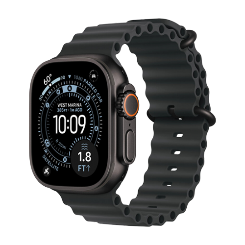 Pametna ura Apple Watch Ultra 3 (2025) 5G 49mm Black Titanium Case with Ocean Band - Black