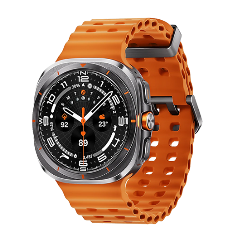 Pametna ura Samsung Galaxy Watch Ultra L705, 47 mm, LTE, Region West, siva, oranžen pašček