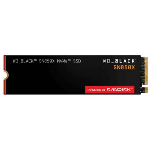 Vgradni HDD disk Western Digital WD Black SN850X 1TB, M.2 PCIe 4.0 NVMe, do 7300 MB/s, brez hladilnika