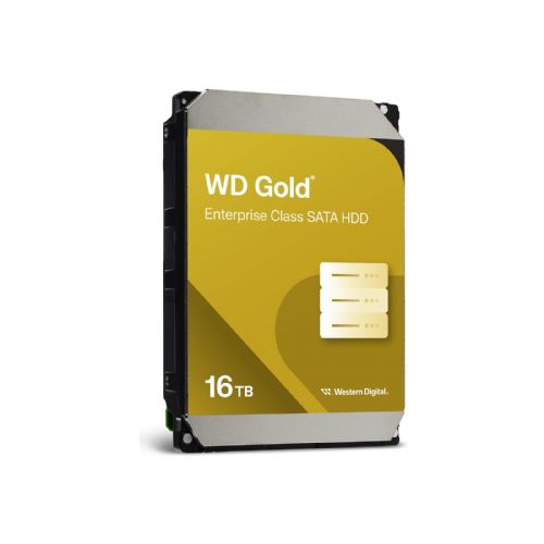 WD Gold 16TB 3,5-palčni notranji trdi disk (HDD), 7200 rpm, 6 Gb/s SATA, 512 MB predpomnilnika, skladen z RoHS, poslovna izvedba, pakiranje v razsutem stanju