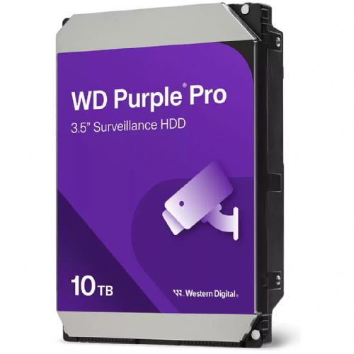 Vgradni HDD disk WD Purple Pro 10TB SATA 6Gb/s HDD 8,89cm 3,5Zoll notranji 7200rpm 256MB predpomnilnik 24x7 množično