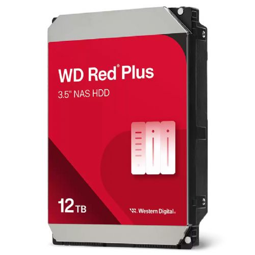 Vgradni HDD disk WD Red Plus 12TB 3,5" SATA3 512MB (WD120EFGX) NAS