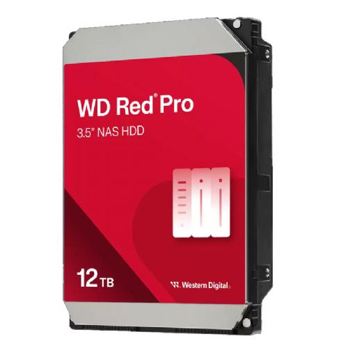 Vgradni HDD disk WD Red Pro 12TB 3,5" SATA3 512MB 7200rpm (WD122KFBX) NAS trdi disk