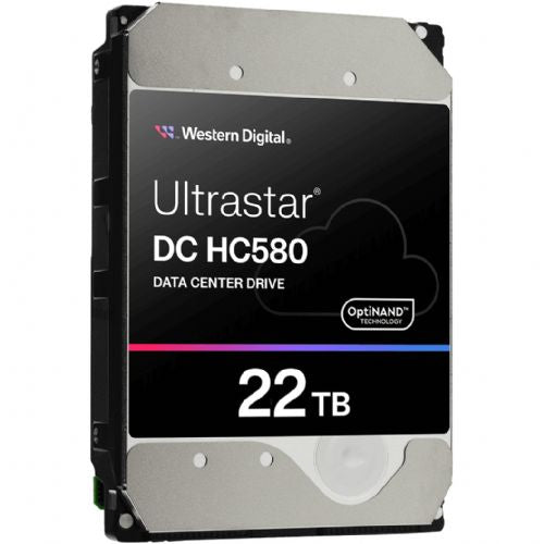 WESTERN DIGITAL ULTRASTAR DC HC580 8,89 cm 3,5 Zll 26,1 22TB 512 7200RPM SATA ULTRA 512E SE NP3