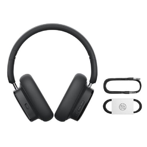 Brezžične slušalke z odpravljanjem šumov Baseus Bowie H1i (črne)