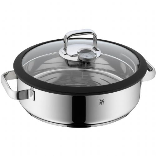 Parni kuhalnik WMF Vitalis s steklenim pokrovom 28 cm