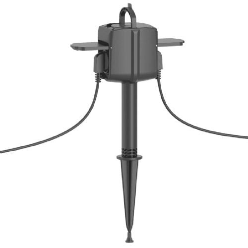 WOOX R6079 Pametna WiFi dvostruka vanjska pametna utičnica