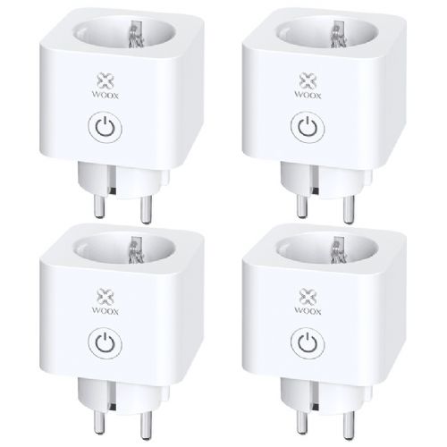 Set pametnih utičnica Woox R6113 Smart Wifi CB2S, 4 komada