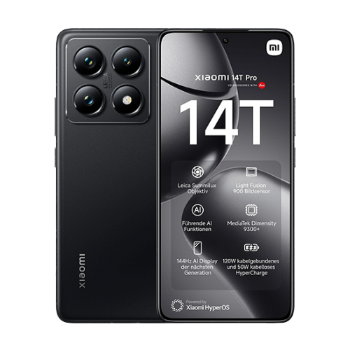 Pametni telefon Xiaomi 14T Pro 5G Dual Sim 12GB RAM 512GB Crni