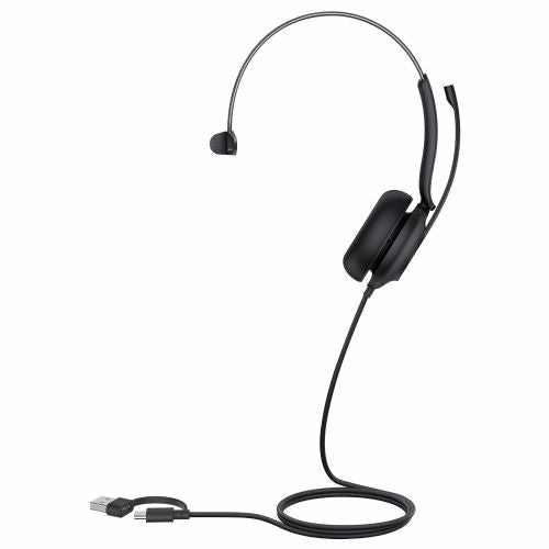 Yealink UH35 (črne, UC različica, USB-A in USB-C, mono)