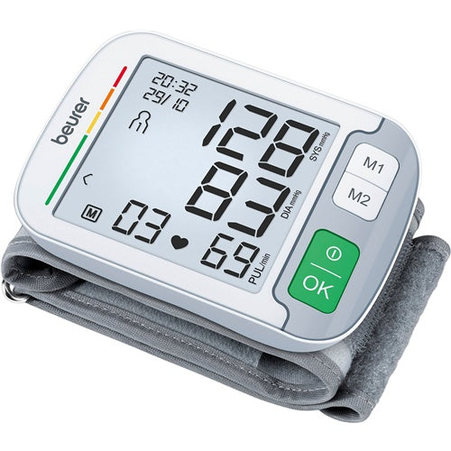 Beurer BC 51 mjerač krvnog tlaka za zapešće, bijelo/sivi