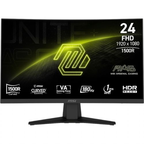 Monitor MSI MAG 244C (23.6") 60,9 cm/ FHD / VA / 180Hz / 1ms (MPRT) / ukrivljen / črn