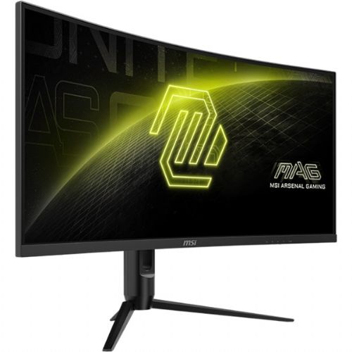 Zaslon MSI MAG 342CQR E2 34" / UWQHD / 180Hz / 1ms / ukrivljen (črn) 86,36 cm / 3440x1440