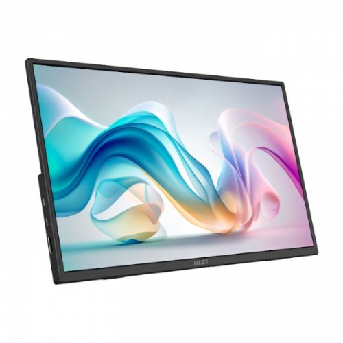 Monitor MSI PRO MP165 E6 / 15.6" / FHD / IPS / 60Hz / 4ms (GtG) / prenosljiv / črn - PD 15W 39,6 cm / 1920x1080