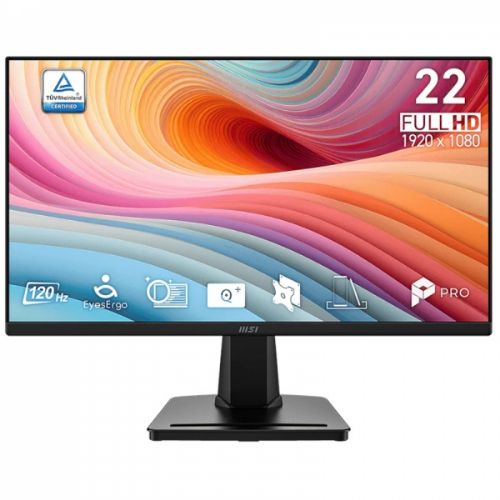 Monitor MSI PRO MP225 E12VL 54,6 cm (21,5") , 1920x1080, 120 Hz, Adaptive-Sync, VESA nosilec