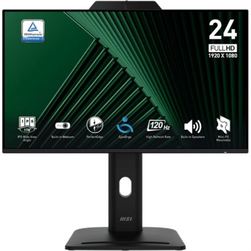 Monitor MSI PRO MP242PMG / 23.8" / FHD / IPS / 120Hz / 1ms (MPRT) / črn - nastavljiv po višini 60,9 cm / 1920x1080