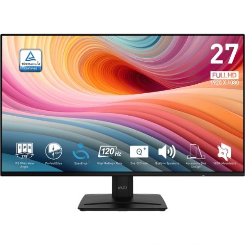 Monitor MSI PRO MP271A E2 68,5 cm (27") / FHD / IPS / 120 Hz / 1 ms (MPRT) / crni