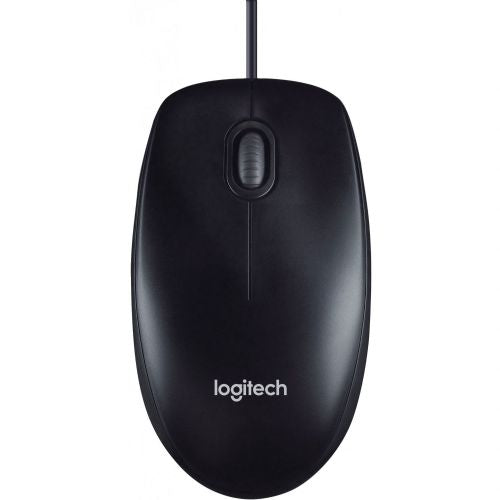 Žična miška Logitech M90, 1000 dpi, črna