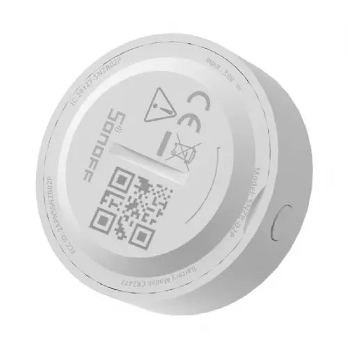 Smart Zigbee temperature and humidity sensor Sonoff SNZB-02P (round)