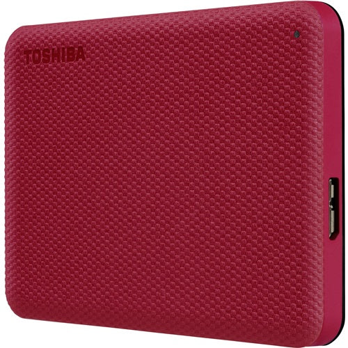 Zunanji disk Toshiba Canvio Advance 2 TB, Micro USB-B 3.2, rdeča