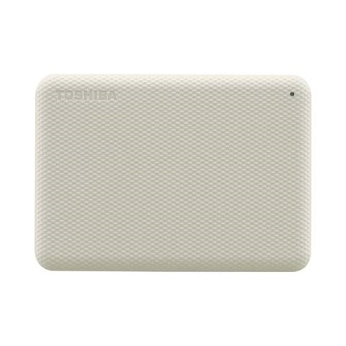 Zunanji HDD disk Toshiba Canvio Advance 2 TB, Externe Festplatte Micro-USB-B 3.2 Gen 1 (5 Gbit/s), bež