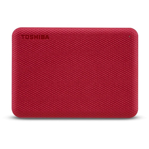 Eksterni HDD disk Toshiba Canvio Advance 4 TB, Externe Festlastte , Micro-USB-B 3.2 Gen 1 (5 Gbit/s), crveni